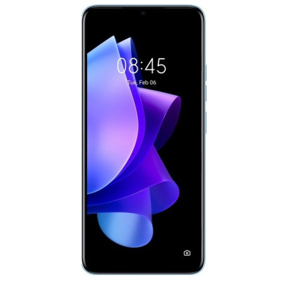 Смартфон Tecno POP 6 PRO (BE8) 2/32 Polar Black, блакитний