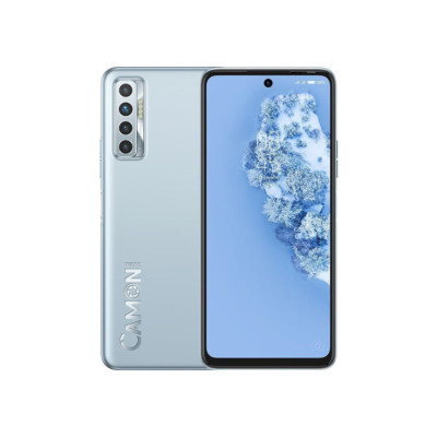 Смартфон Tecno Camon 17P (CG7n) 6/128GB NFC Frost Silver, серебряный