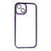 Чохол накладка Brilliant New iPhone 15 Фіолетова