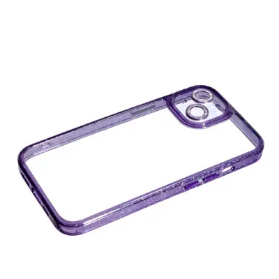 Чохол накладка Brilliant New iPhone 15 Фіолетова