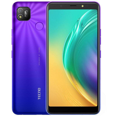 Смартфон Tecno Pop 4 (BC2) 2/32GB Dual Sim Dawn Blue, голубой