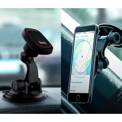 Автотримач Hoco CA28 Black, Чорний Автотримач Hoco CA28 Black, Чорний