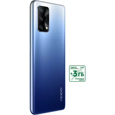 Смартфон OPPO A74 4/128GB Midnight Blue, блакитний Смартфон OPPO A74 4/128GB Midnight Blue, блакитний