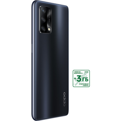 Смартфон OPPO A74 4/128 GB Black, чорний