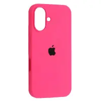 Чехол Накладка HC iPhone 17 Розовая/Neon Pink