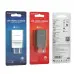 Мережевий зарядний пристрій Borofone USB BA19A Nimble 1A Black, Чорний