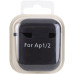Чохол для AirPods 1/2 Microfiber Чорний