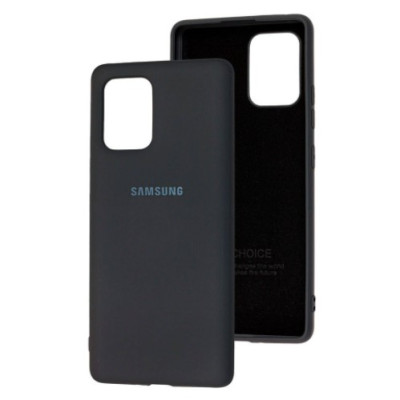 Чехол накладка HC Samsung G770 (S10 Lite) Серая