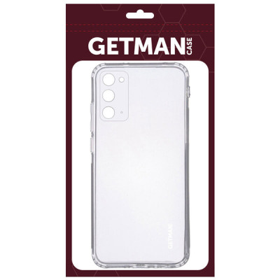 Чехол накладка Getman Samsung N980 (Note 20) Прозрачная