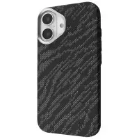 Чохол Накладка Proove Gleam MagSafe iPhone 16 Black Blaze