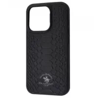 Чехол накладка Polo Knight iPhone 16 Pro Max Черная