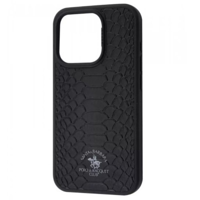 Чехол накладка Polo Knight iPhone 16 Pro Max Черная