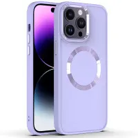 Чохол накладка Bonbon Metal MagSafe iPhone 12/12 Pro Лаванда