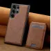 Чехол Накладка Leather Magnet Samsung S938 (S25 Ultra) Коричневая