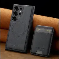Чехол Накладка Leather Magnet Samsung S938 (S25 Ultra) Черная