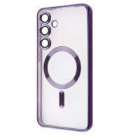Чохол Накладка Metal Matte MagSafe Samsung G998 S21 Ultra Фіолетова Чохол Накладка Metal Matte MagSafe Samsung G998 S21 Ultra Фіолетова