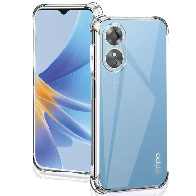 Чехол накладка Getman Ease Oppo  A18/A38 Прозрачная