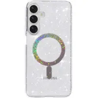 Чехол накладка Eclipse Sparkle (MagFit) Samsung A256 (A25) Прозрачная