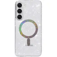 Чехол накладка Eclipse Sparkle (MagFit) Samsung S921 (S24) Прозрачная