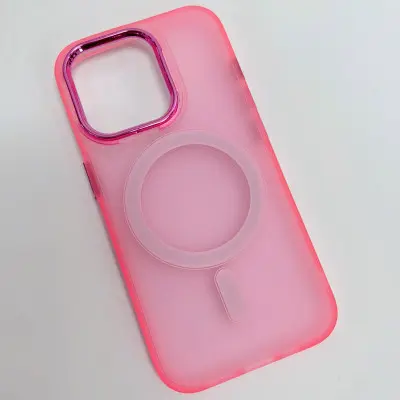 Чохол накладка Lily MagSafe iPhone 11 Рожева / Light Pink