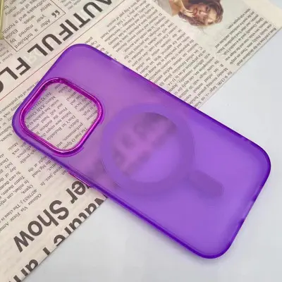 Чохол накладка Lily MagSafe iPhone 11 Фіолетова / Purple
