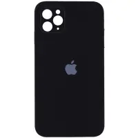Чехол накладка HC iPhone 11 Pro Max Черная (18) Square Full