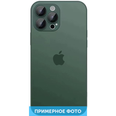 Чехол накладка Sapphire Matte iPhone 14 Зеленая (Cangling Green)
