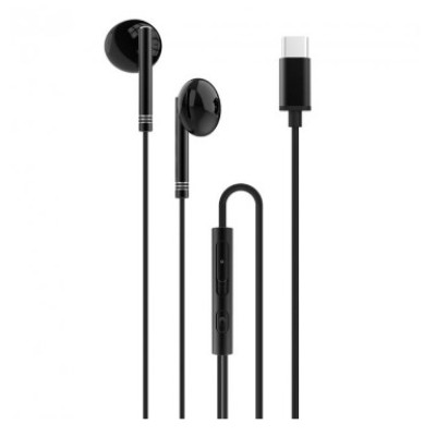 Провідні навушники-вкладиші XO EP29 Type-C Black, чорний