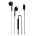 Провідні навушники-вкладиші XO EP29 Type-C Black, чорний