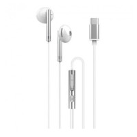 Проводные наушники-вкладыши XO EP29 Type-C Silver, серебряный Проводные наушники-вкладыши XO EP29 Type-C Silver, серебряный