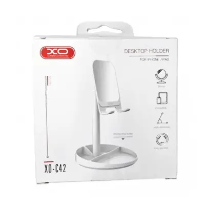 Настільний тримач XO C42 White, Білий
