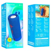 Колонка Bluetooth Borofone BR19 Blue, Синій Колонка Bluetooth Borofone BR19 Blue, Синій