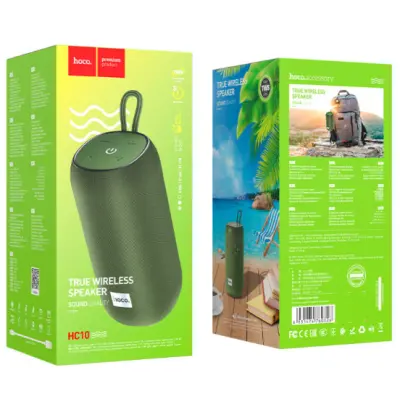 Колонка Bluetooth Hoco HC10 Green, Зелений Колонка Bluetooth Hoco HC10 Green, Зелений