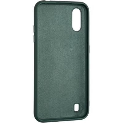 Чехол накладка Full Soft Samsung A015 (A01) Зеленая