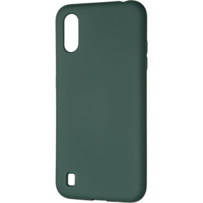 Чехол накладка Full Soft Samsung A015 (A01) Зеленая