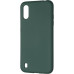 Чехол накладка Full Soft Samsung A015 (A01) Зеленая