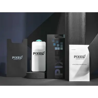 Защитное стекло Pixel 5D iPhone 13/13 Pro/14 Чёрное Защитное стекло Pixel 5D iPhone 13/13 Pro/14 Чёрное