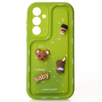 Чохол накладка Pretty Things Samsung A556 (A55 5G) Зелена Чохол накладка Pretty Things Samsung A556 (A55 5G) Зелена