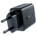 Мережевий зарядний пристрій Acefast A33 18W QC3.0 2USB-A Black, Чорний