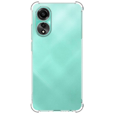 Чехол накладка Getman Ease Oppo A58 Прозрачная