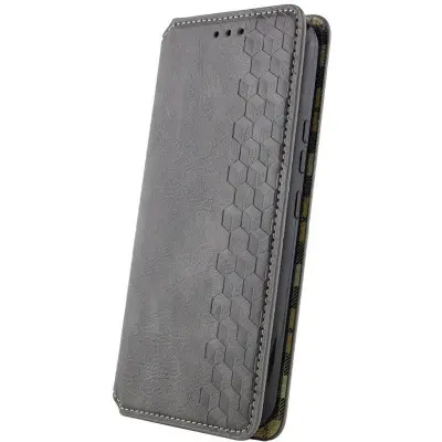 Чехол-книжка Getman Cubic Samsung A055 (A05) Серая