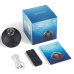 Лазерний нічник проектор Ocean Dream E14 with Bluetooth and Remote Control Black, Чорний