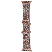 Ремешок Bling World Rock для Apple Watch 42/44/45mm Розовый Ремешок Bling World Rock для Apple Watch 42/44/45mm Розовый