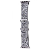 Ремешок Bling World Rock для Apple Watch 42/44/45mm Срібна Ремешок Bling World Rock для Apple Watch 42/44/45mm Срібна