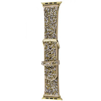 Ремешок Bling World Rock для Apple Watch 42/44/45mm Золотой Ремешок Bling World Rock для Apple Watch 42/44/45mm Золотой