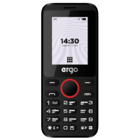 Мобільний телефон Ergo B183 Dual Sim Black, чорний