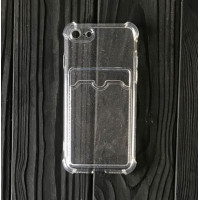 Чохол накладка Card Case Briliant iPhone 7 Прозора Чохол накладка Card Case Briliant iPhone 7 Прозора