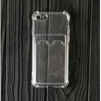Чохол накладка Card Case Briliant iPhone 7 Прозора