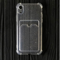 Чехол накладка Card Case Briliant iPhone XR Прозрачная Чехол накладка Card Case Briliant iPhone XR Прозрачная