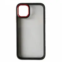 Чохол накладка Crystal Guard iPhone 11 Pro Чорна/червона